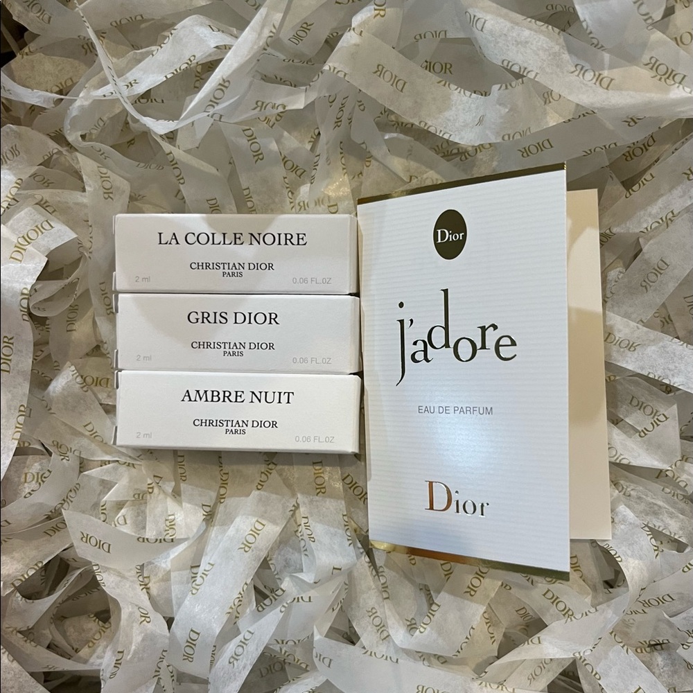 Dior perfum sample set